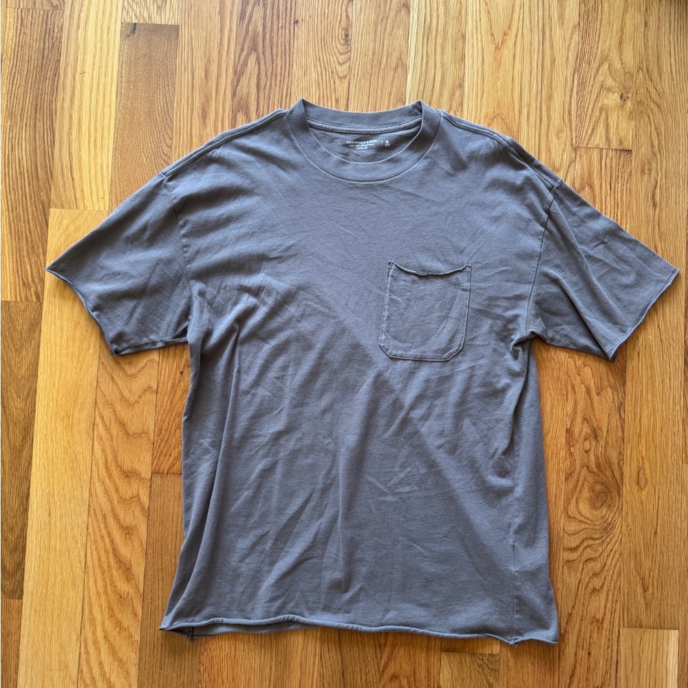 Abercrombie & Fitch Charcoal Short Sleeve Tee